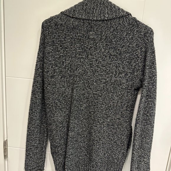 TNA 100% Wool Collar Zip Up Sweater - Picture 2 of 4